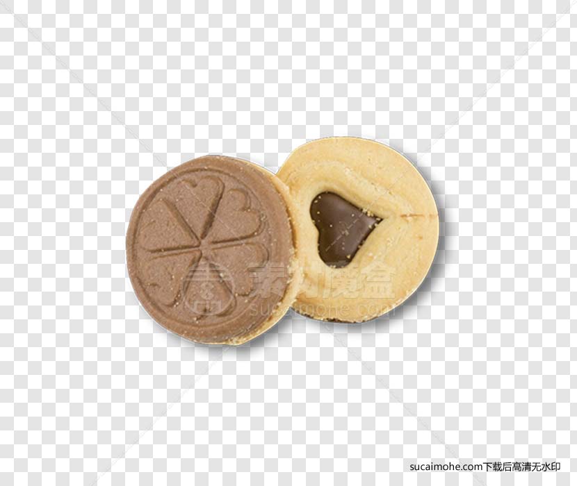 Bisquits_Hearts比基尼心形巧克力饼干免抠png元素（含PSD文件）