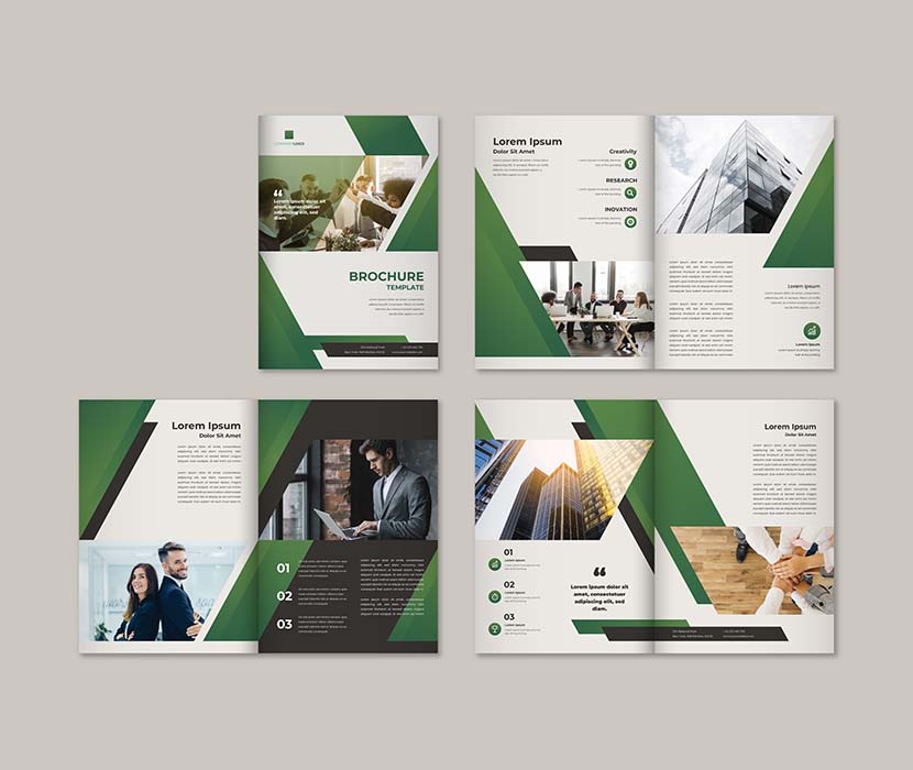 现代商务画册modern-business-brochure-template