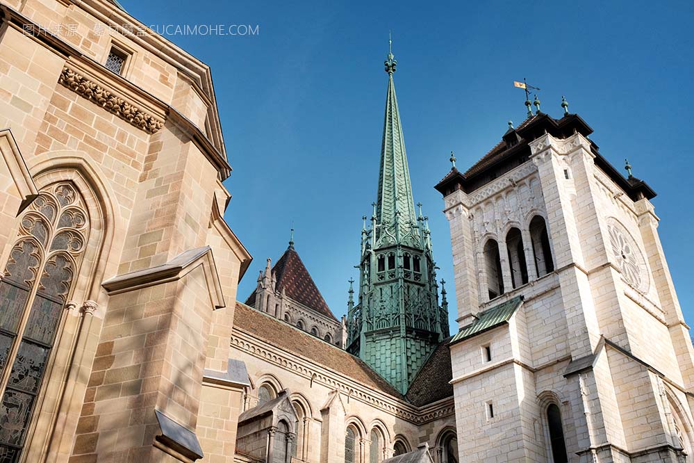瑞士日内瓦，圣皮埃尔大教堂