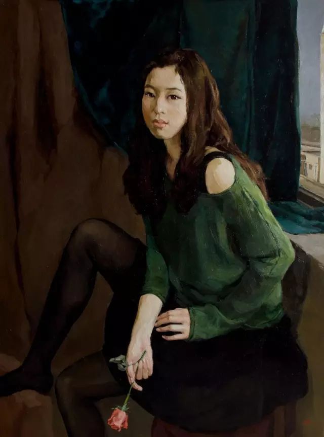 当代画坛最牛的9位一线中国女画家，不仅人美，作品更是超级惊艳！(图56)