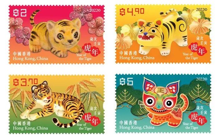 虎年邮票设计大合集，各国生肖邮票哪个“虎”更合你心意？(图14)