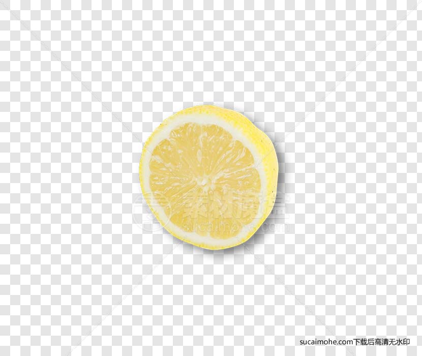 Lemons_Cut_1切开的黄色柠檬免抠png元素（含PSD文件）