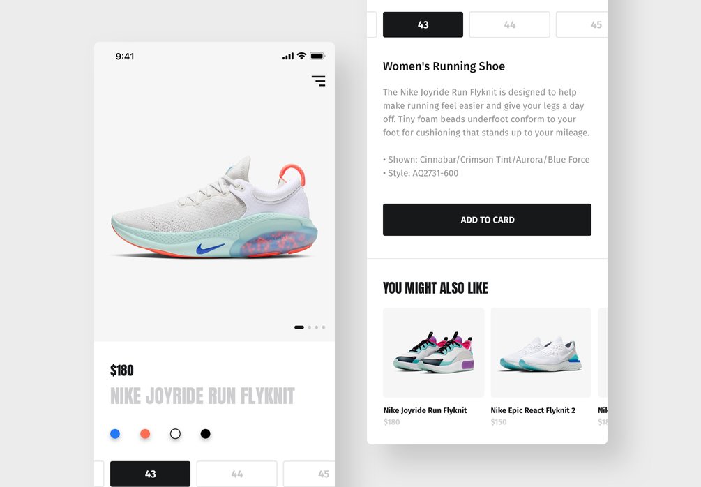 耐克鞋店重新设计-Nike Shoes shop redesign