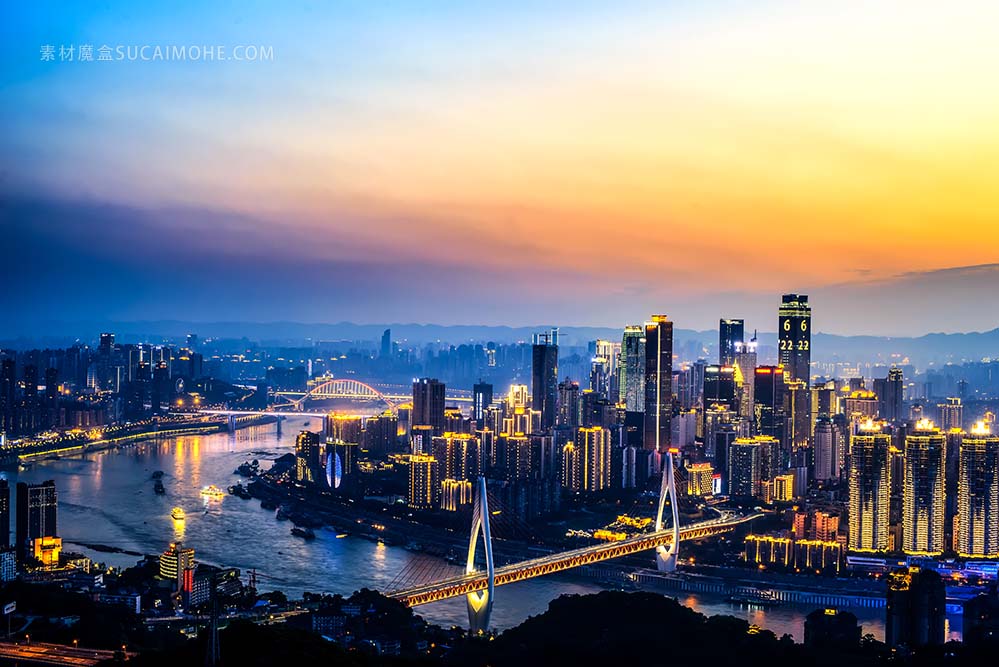 美丽的城市重庆夜景高清大图beautiful-city-chongqing