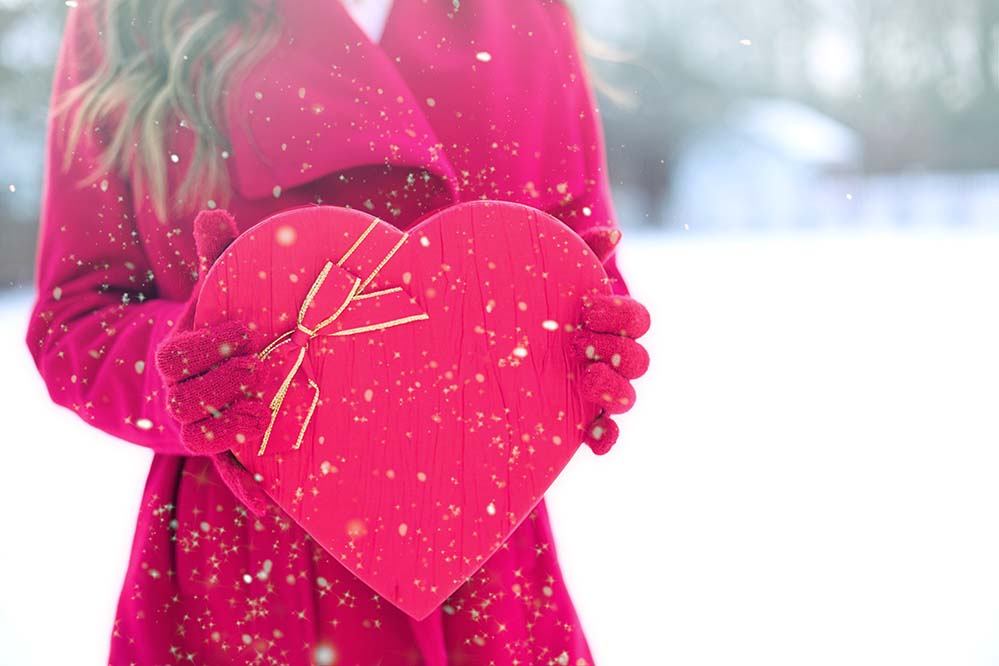 valentines-day-情人节那天 情人节 文本空间 爱 浪漫 粉红色 冬天 心 糖果 女子