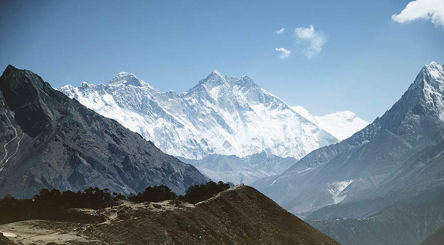 mountain-山 珠穆朗玛峰 喜马拉雅山 高峰 首脑会议 雪覆盖 自然 返回页首 景观 冒险 自由