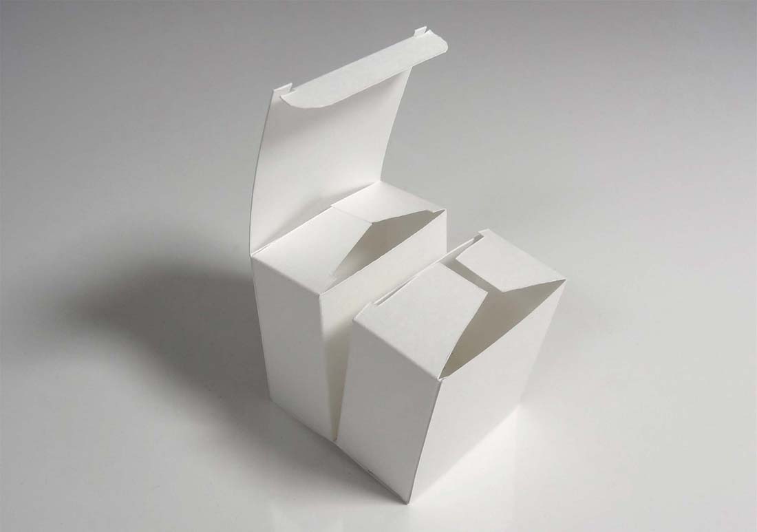 双层折叠盒子包装设计（含刀版）
