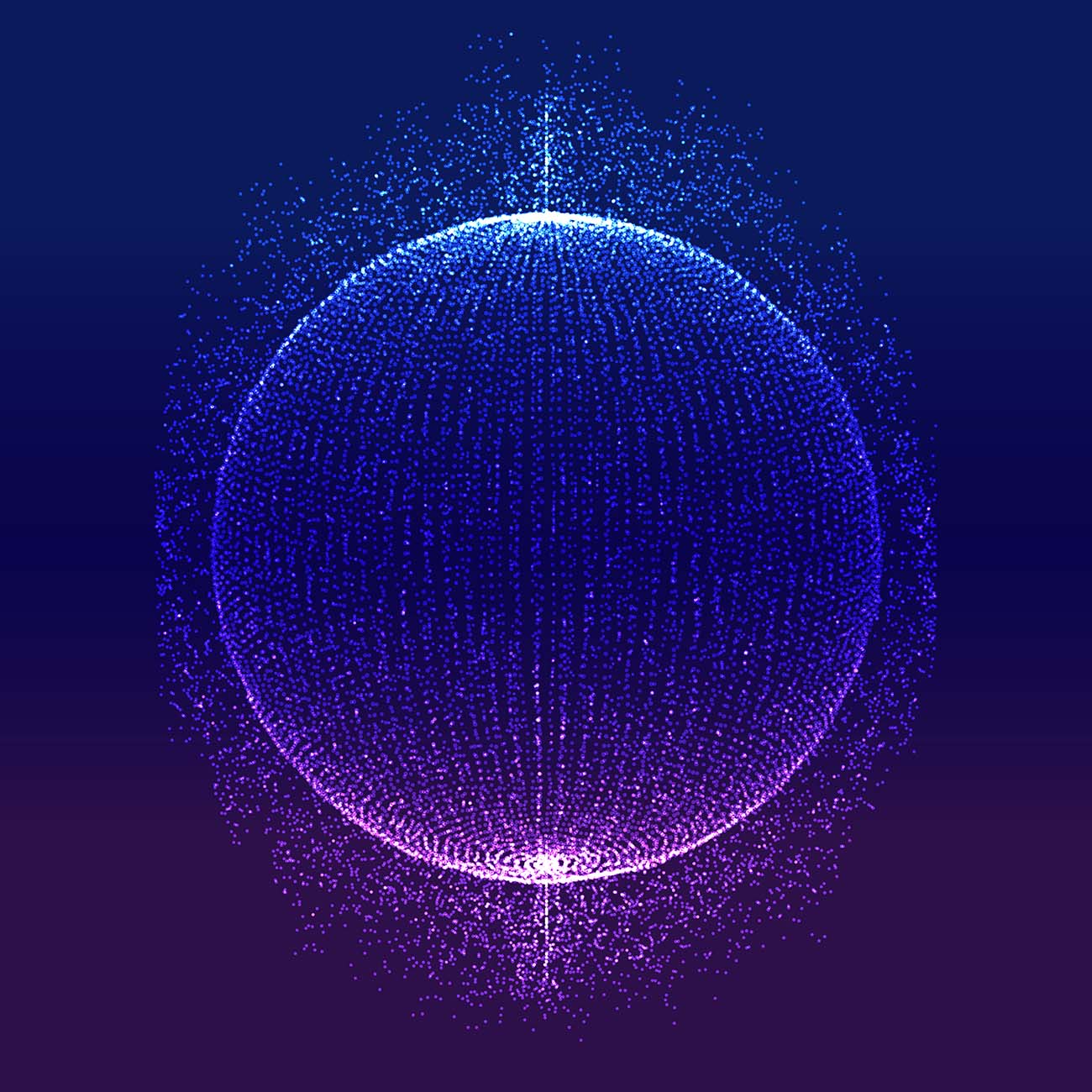 抽象的现代技术与发光粒子的圆球矢量源文件