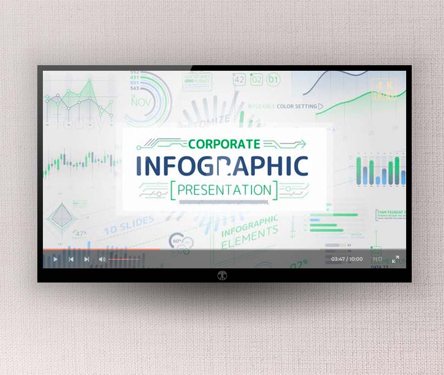 AE模板-222个公司企业商务数据信息图表展示动画 Corporate Infographic Presentation