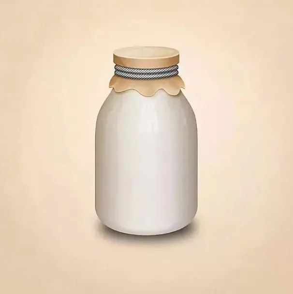 PS+AI绘制卡通牛奶瓶